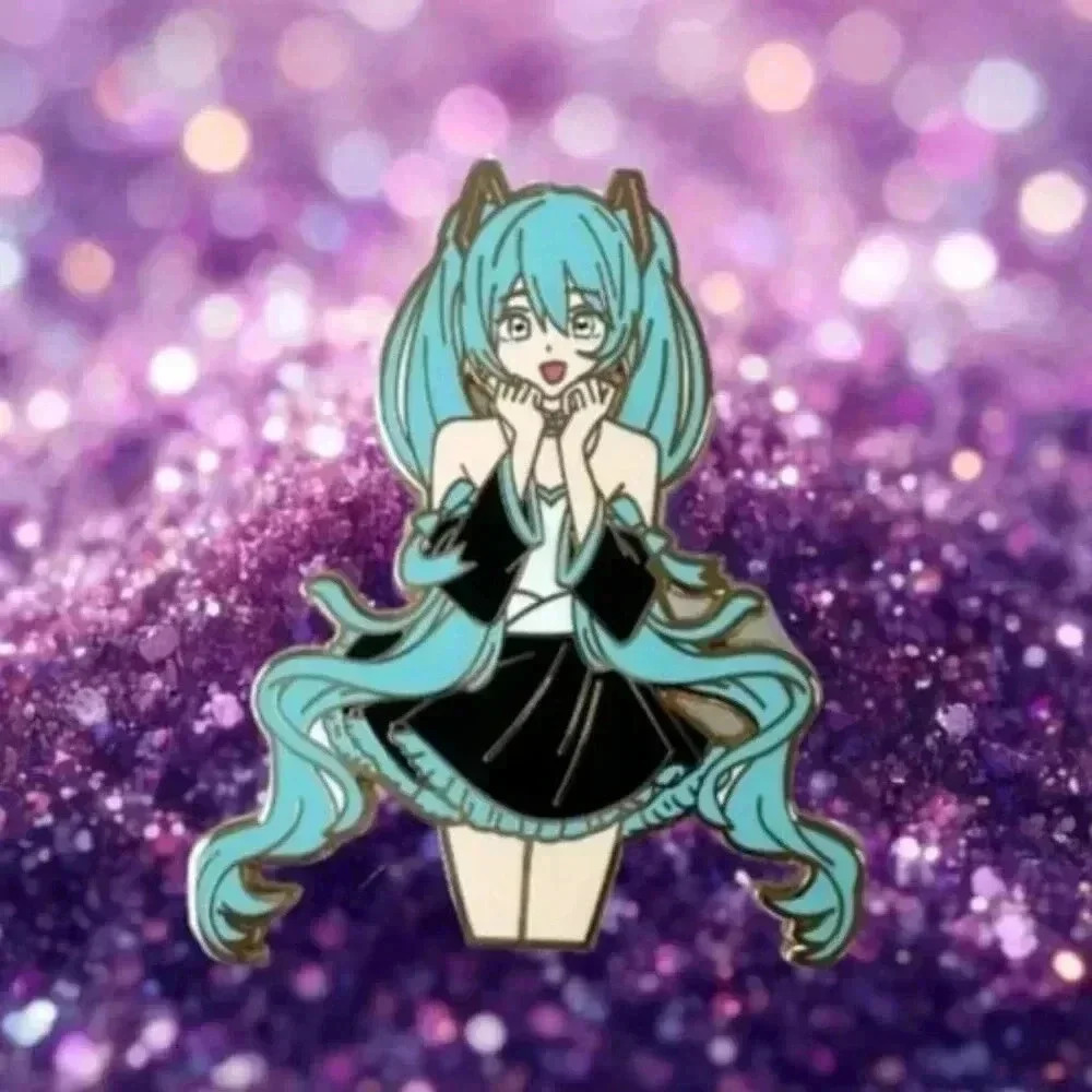 Shinkalion Hatsune Miku Enamel Pin – Shinkansen Henkei Robo Collectible